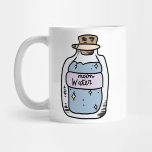 moon water spell jar Mug